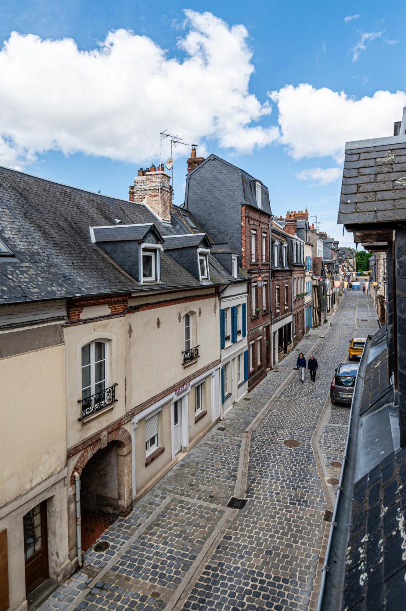 Cosy Loft - Plein Centre D'Honfleur Appartement Buitenkant foto