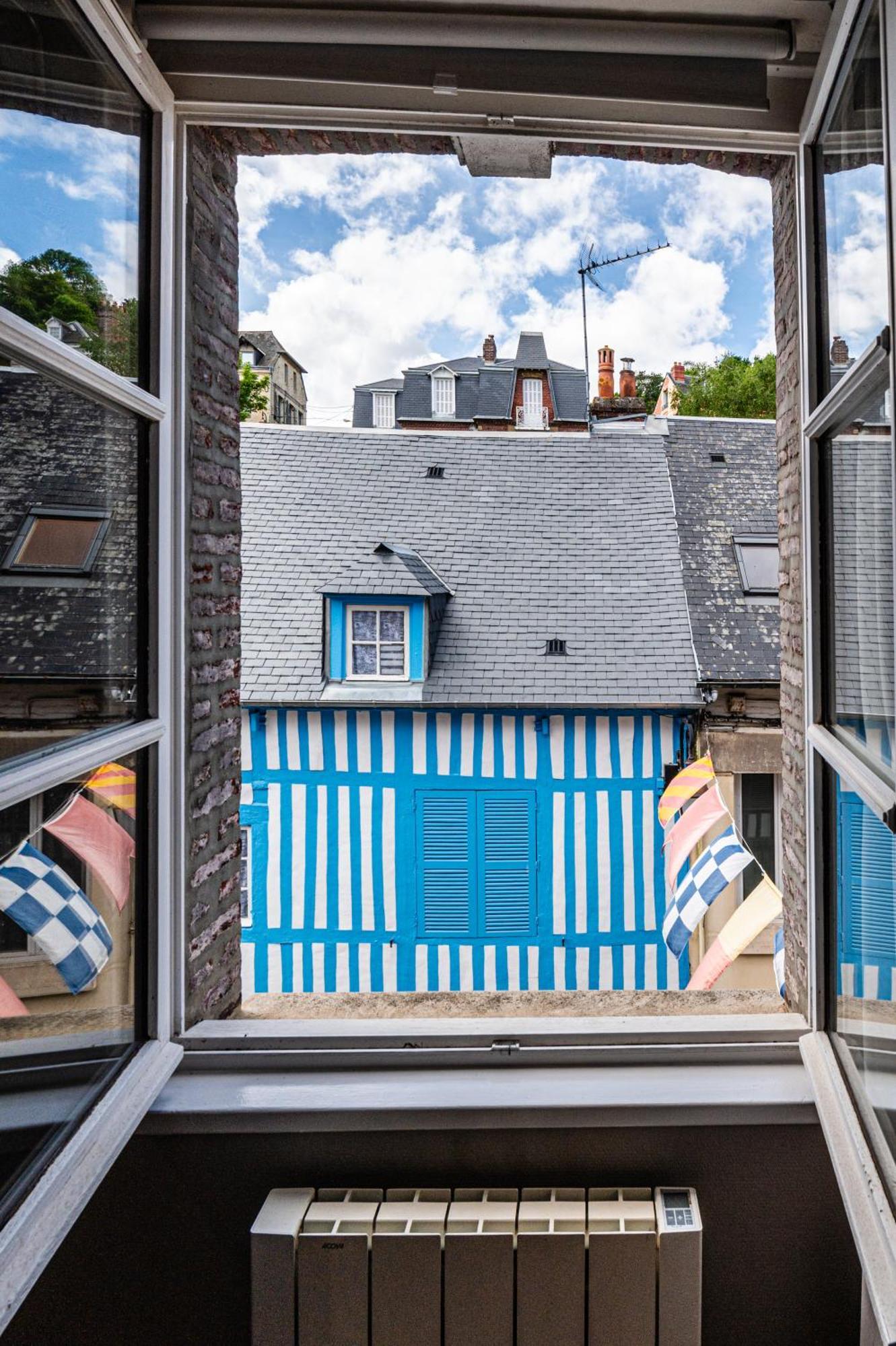 Cosy Loft - Plein Centre D'Honfleur Appartement Buitenkant foto