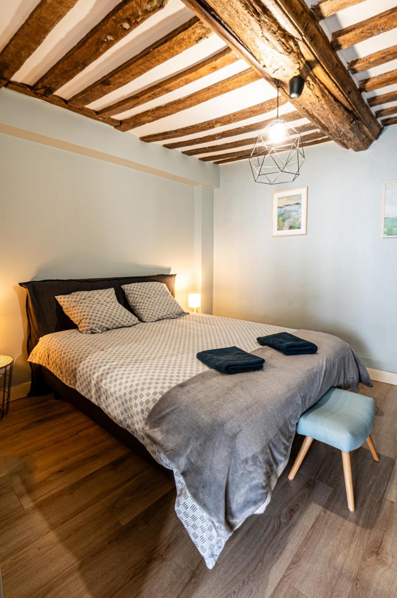 Cosy Loft - Plein Centre D'Honfleur Appartement Buitenkant foto