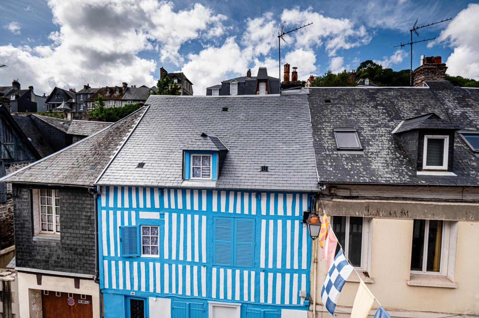 Cosy Loft - Plein Centre D'Honfleur Appartement Buitenkant foto
