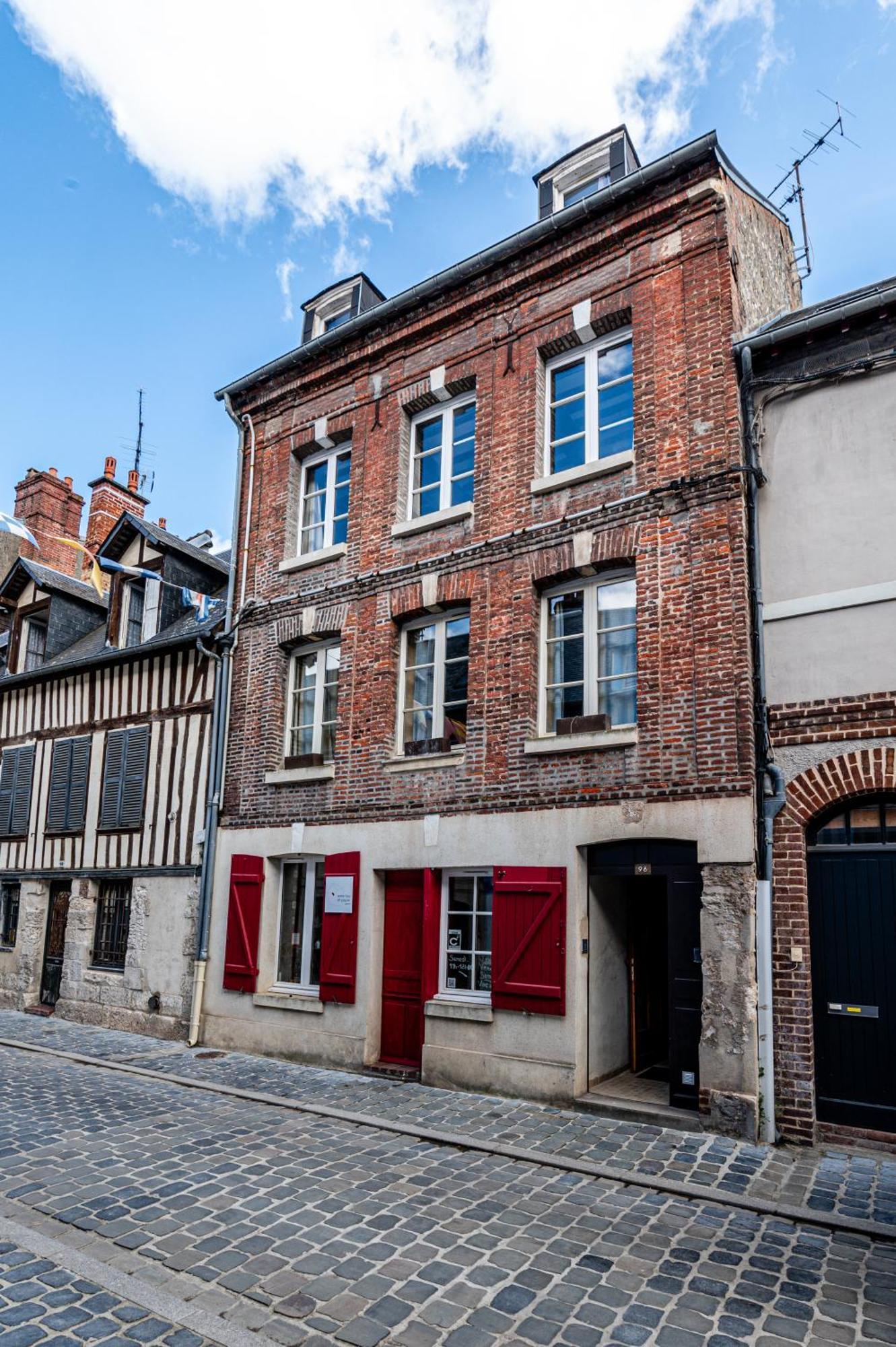 Cosy Loft - Plein Centre D'Honfleur Appartement Buitenkant foto